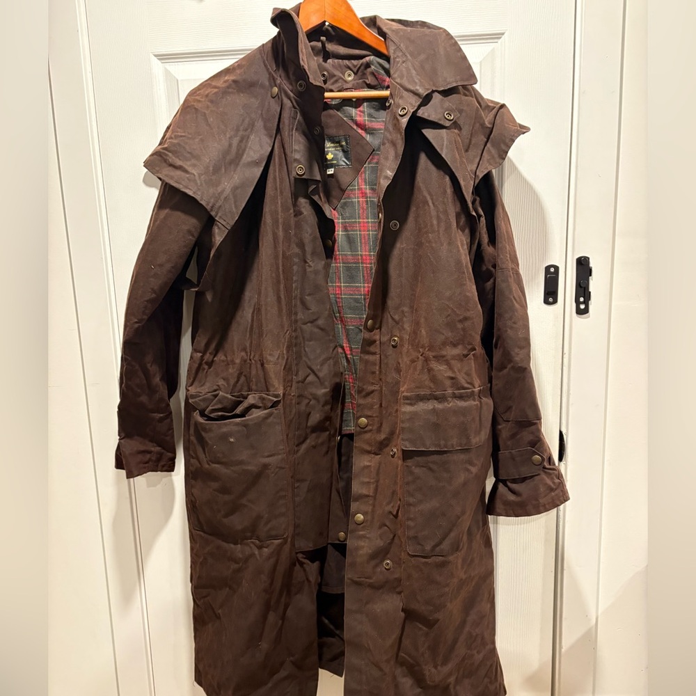Mirage Leather Inc horseback coat